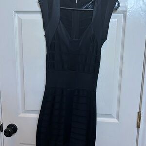 French Connection Black Mini Dress